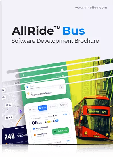 bus app brochure
