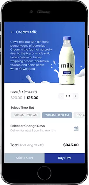 Online Milk Delivery Software