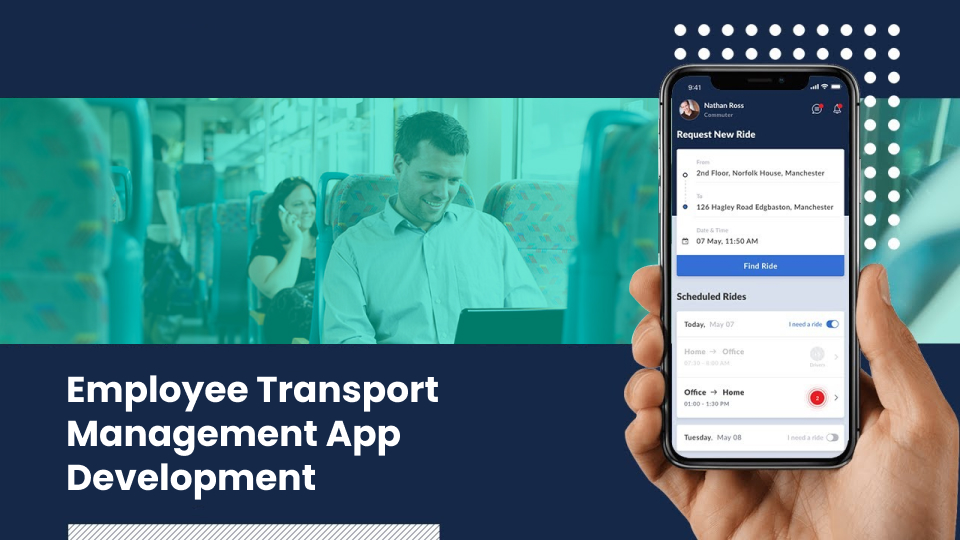 Employee transport management app development