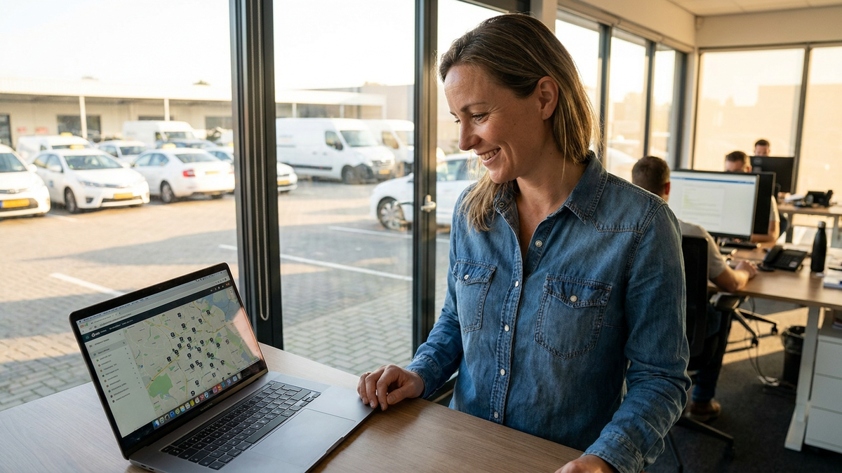 professional handling fleet through software