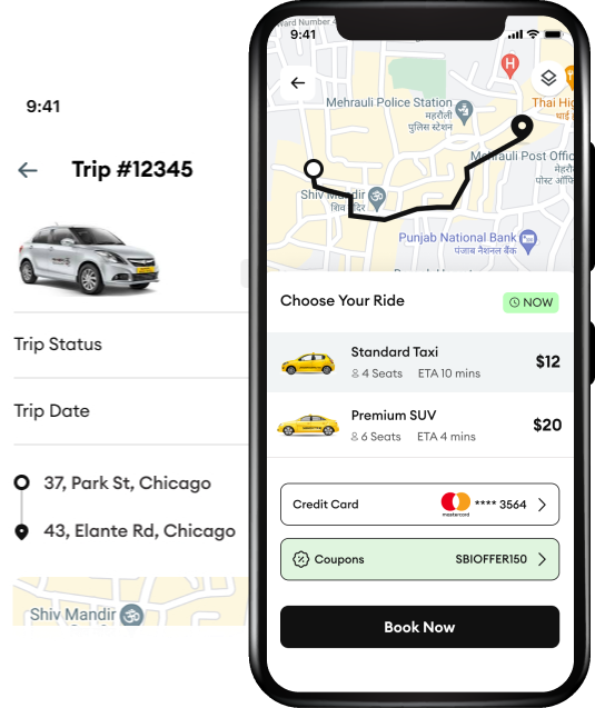 Taxi Dispatch Software- Passenger App