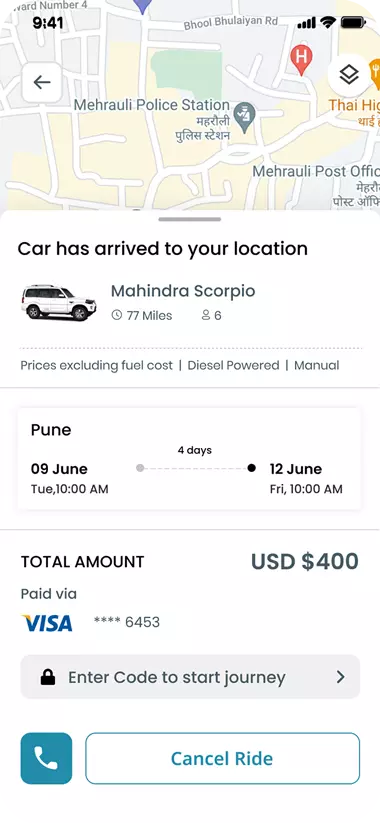 car rental image
