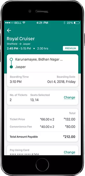 Bus Seat Booking App