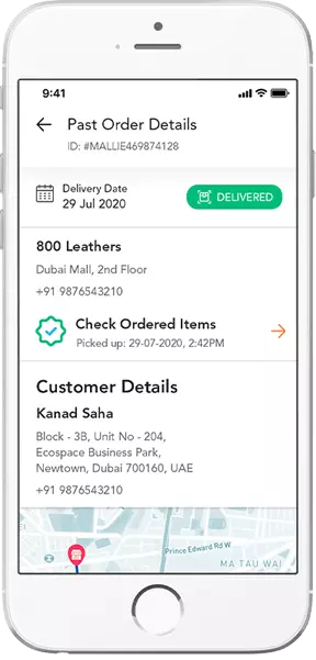 Ecommerce retail delivery software