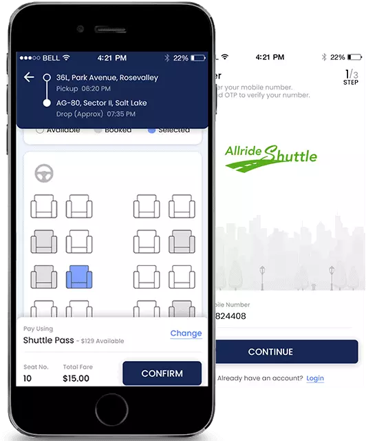 Transport booking software