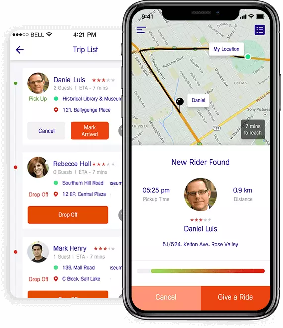 Taxi Scheduling Software- Driver App