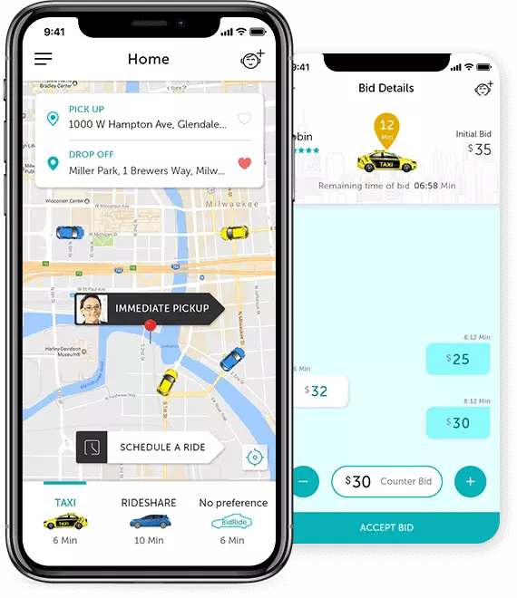 taxi booking app developers