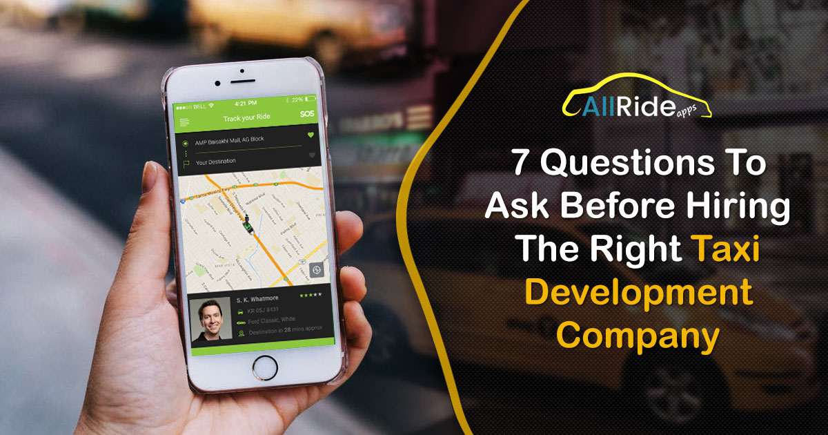 How to choose the right taxi app development company