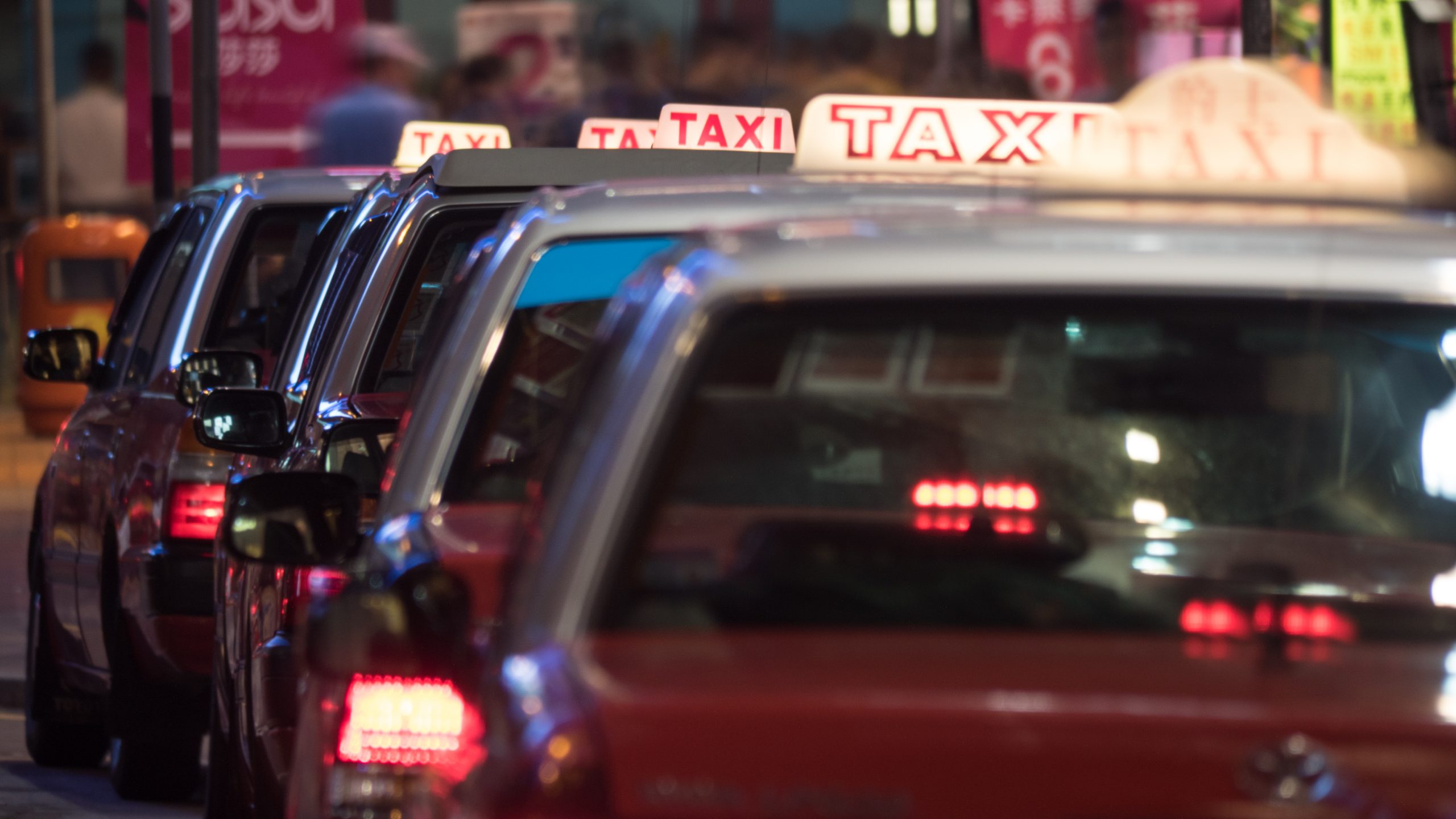 taxi cars