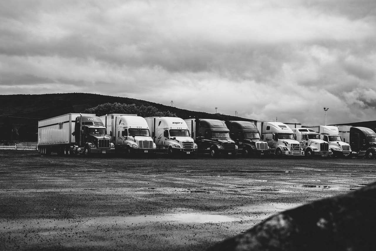 fleet of truck