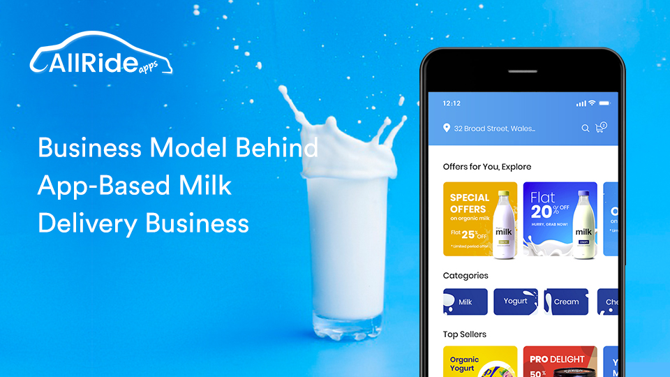 on-demand milk delivery app