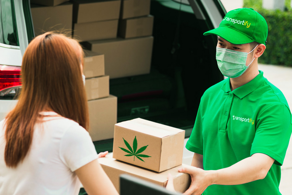 on demand cannabis delivery business