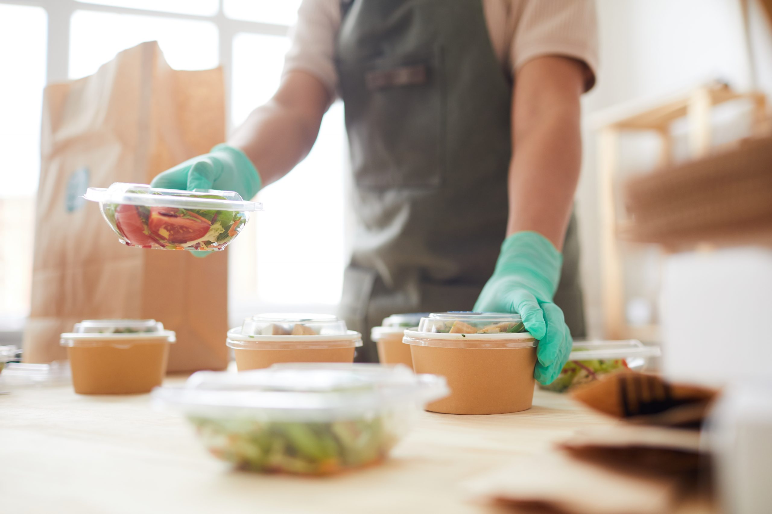 food delivery staff