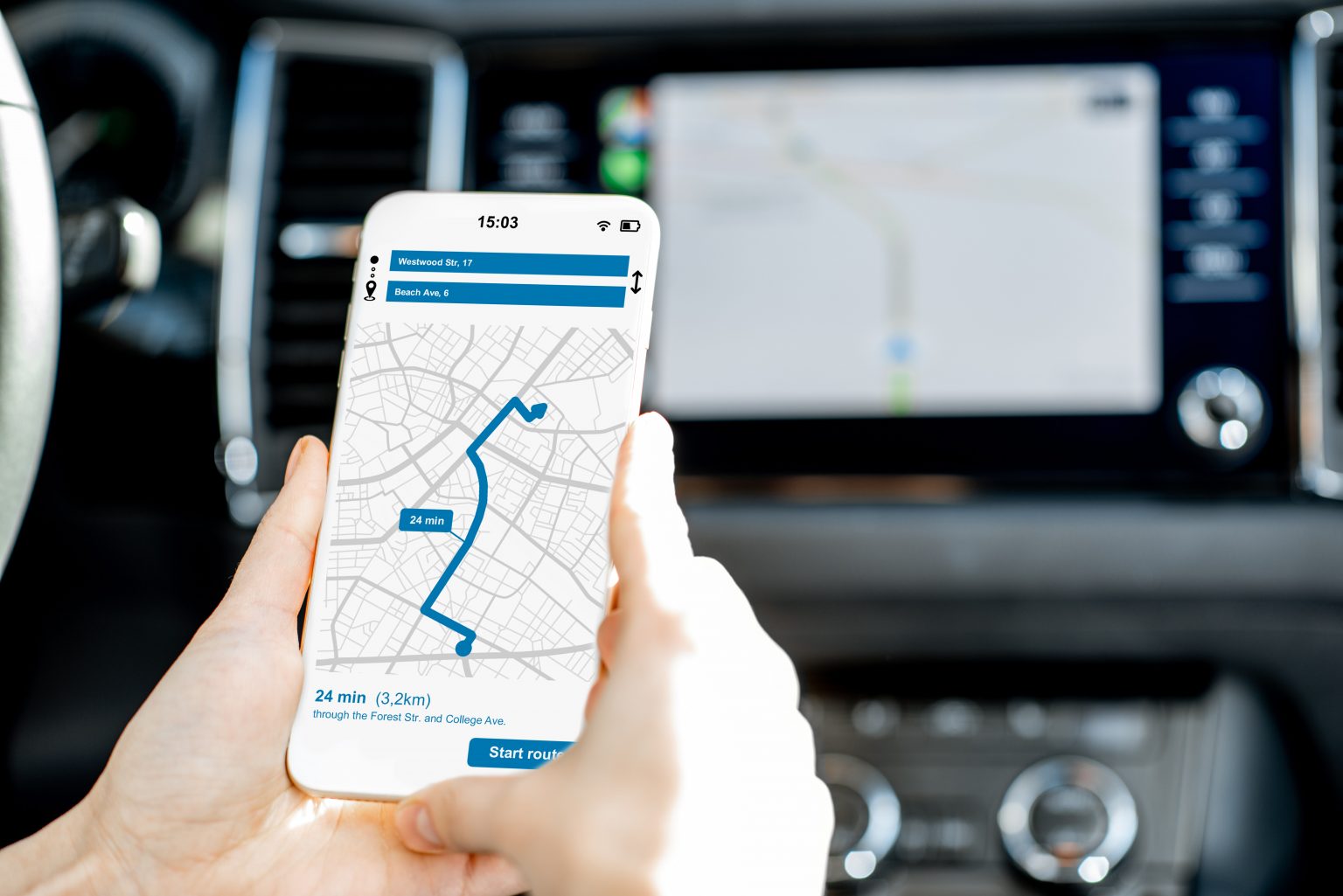 Navigation apps