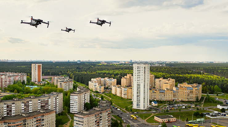 How to set up a drone delivery system?