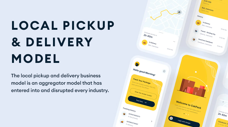 local pickup and delivery model