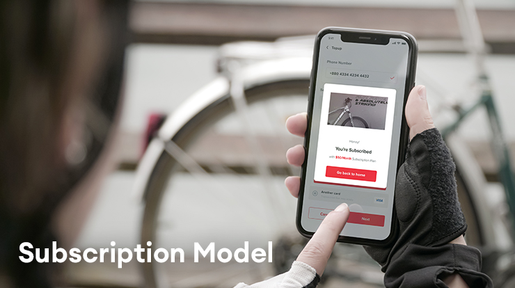 e-bike subscriptions business model