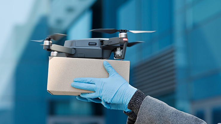 Software Solution for Drone Delivery System