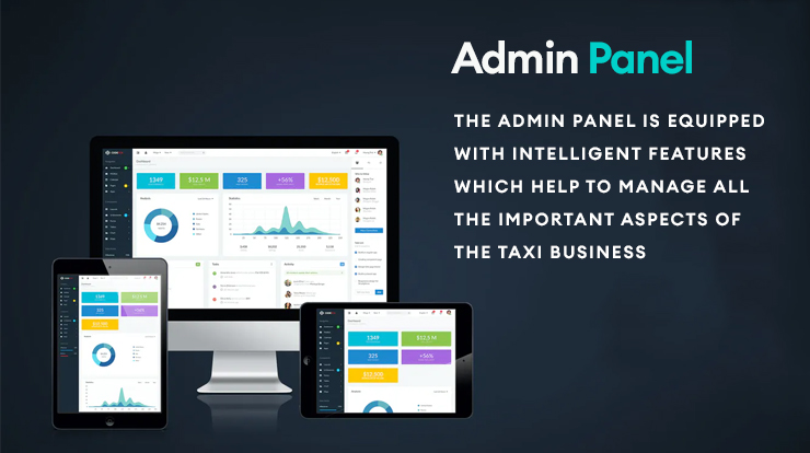 taxi admin app