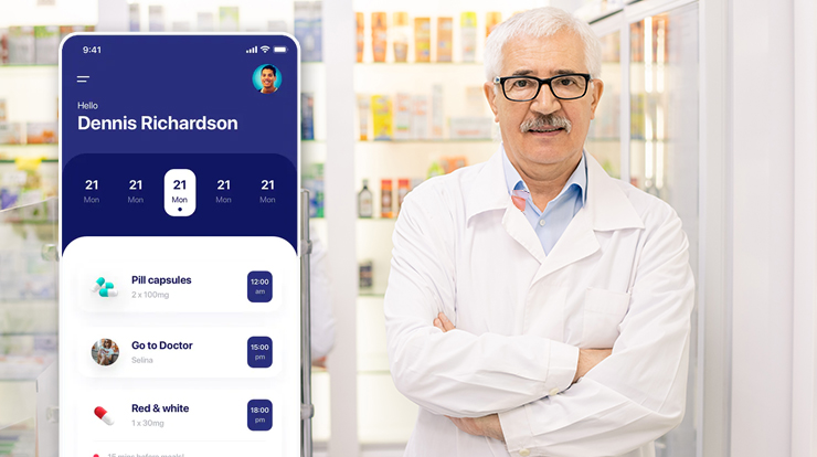 best business model for an app pharmacist app