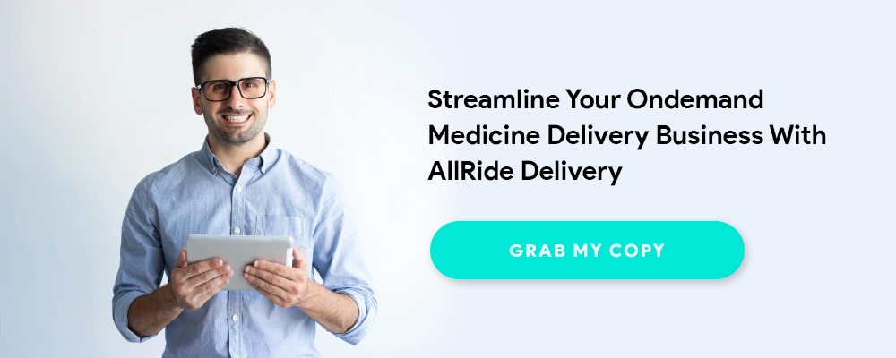 best business model for an app medicine delivery business