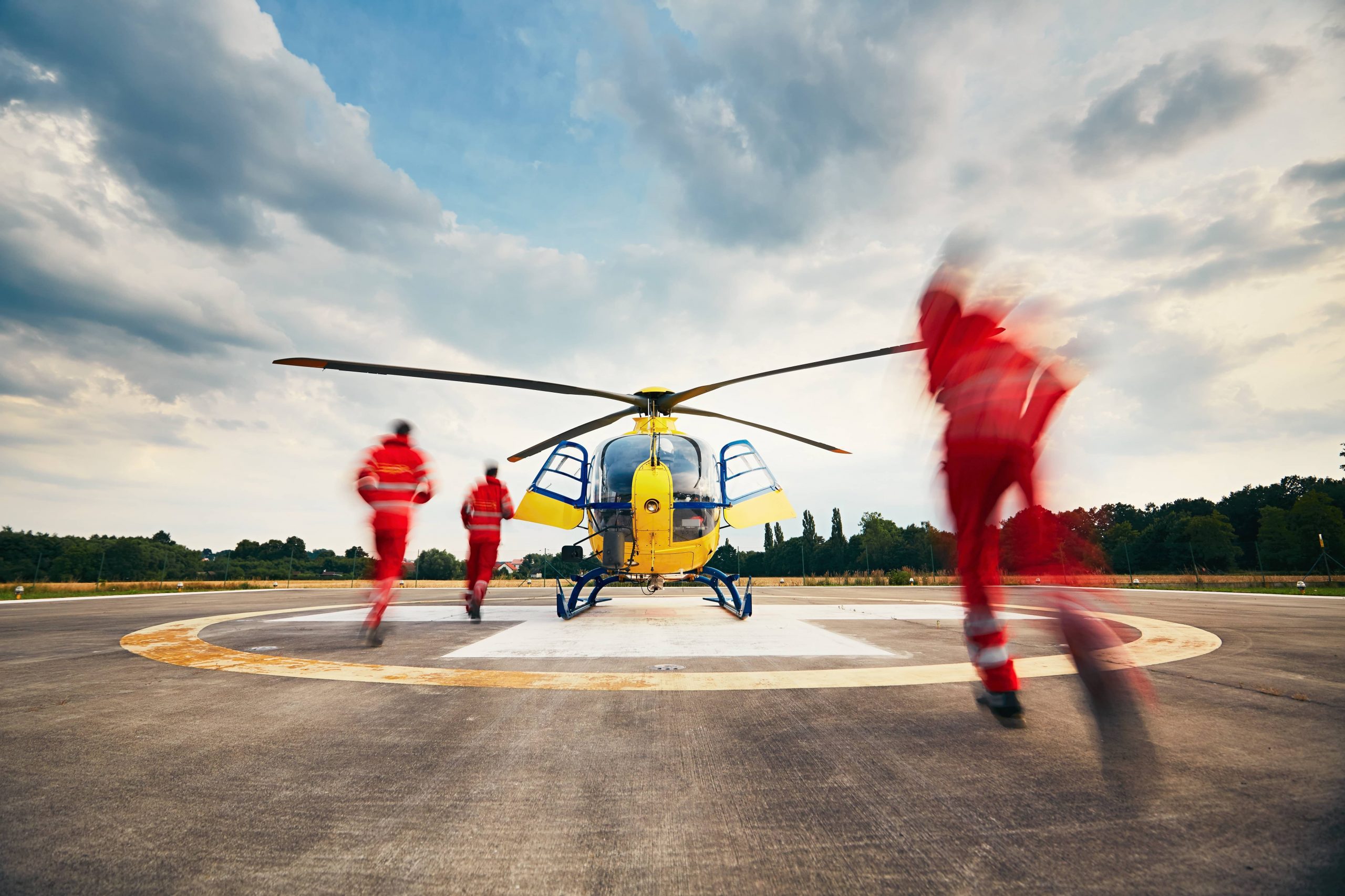 air ambulance employee