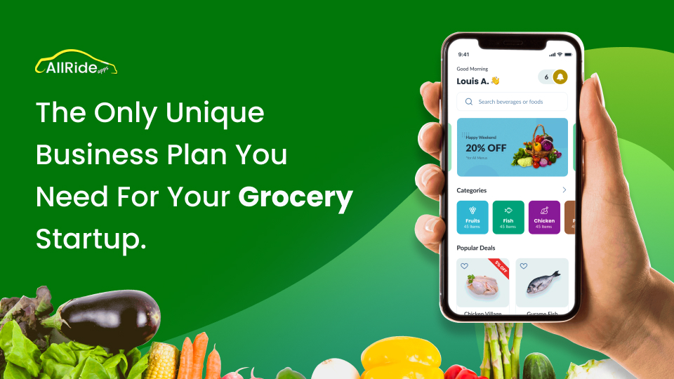 grocery delivery custom app