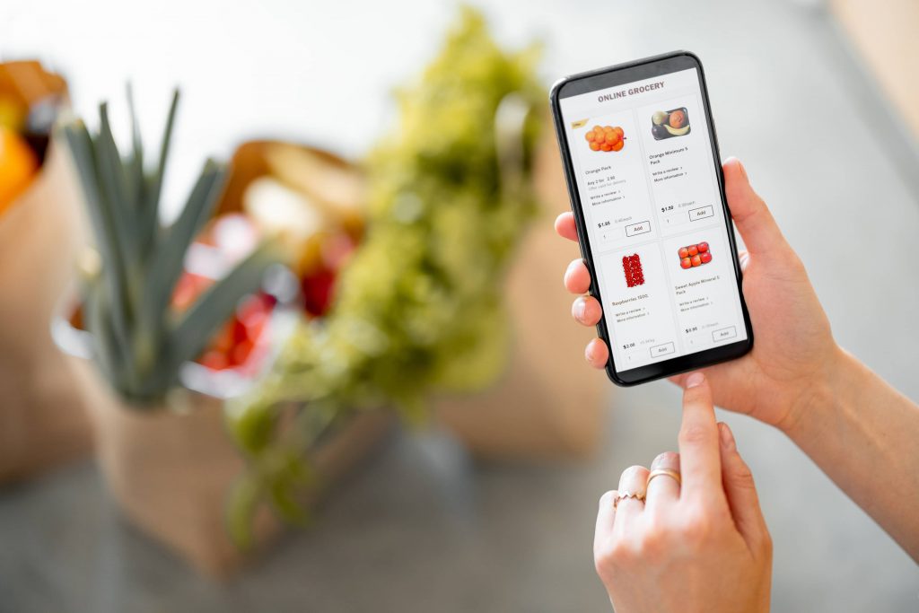 grocery delivery app