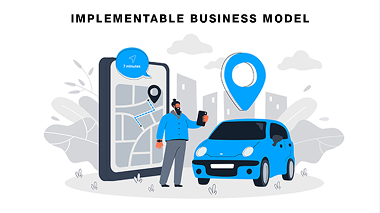carpooling app business model