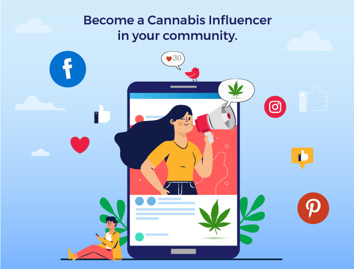 ondemand cannabis influencer