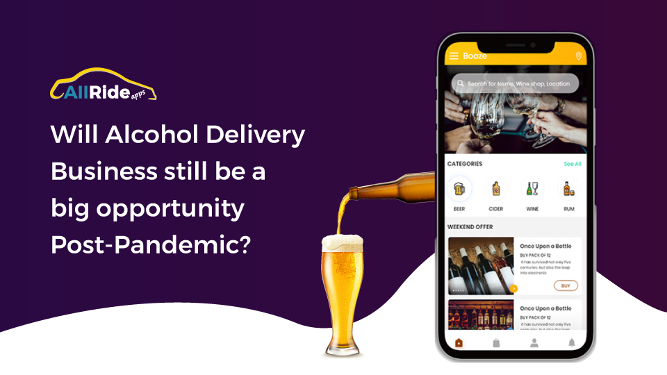 alcohol delivery business
