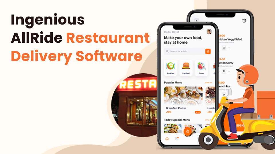 Restaurant delivery software