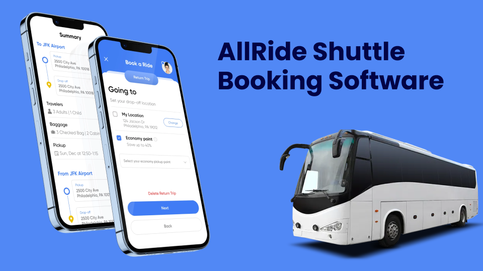 airport shuttle booking software