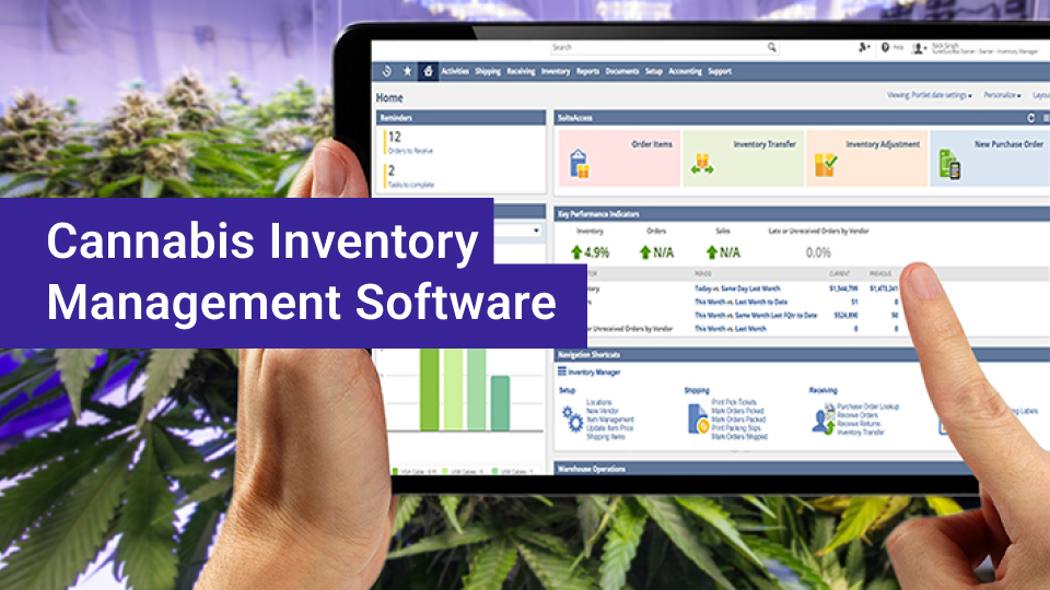 Cannabis inventory management software